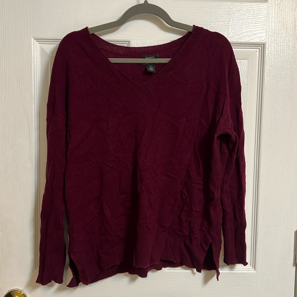 Halogen 100% cashmere sweater